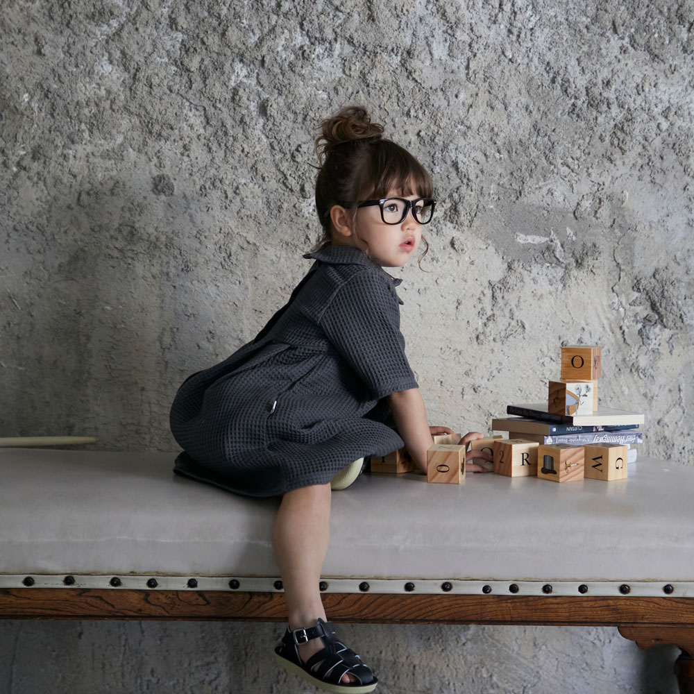 Premium Waffle COLLAR ONE PIECE＜80 / 90 / 100＞