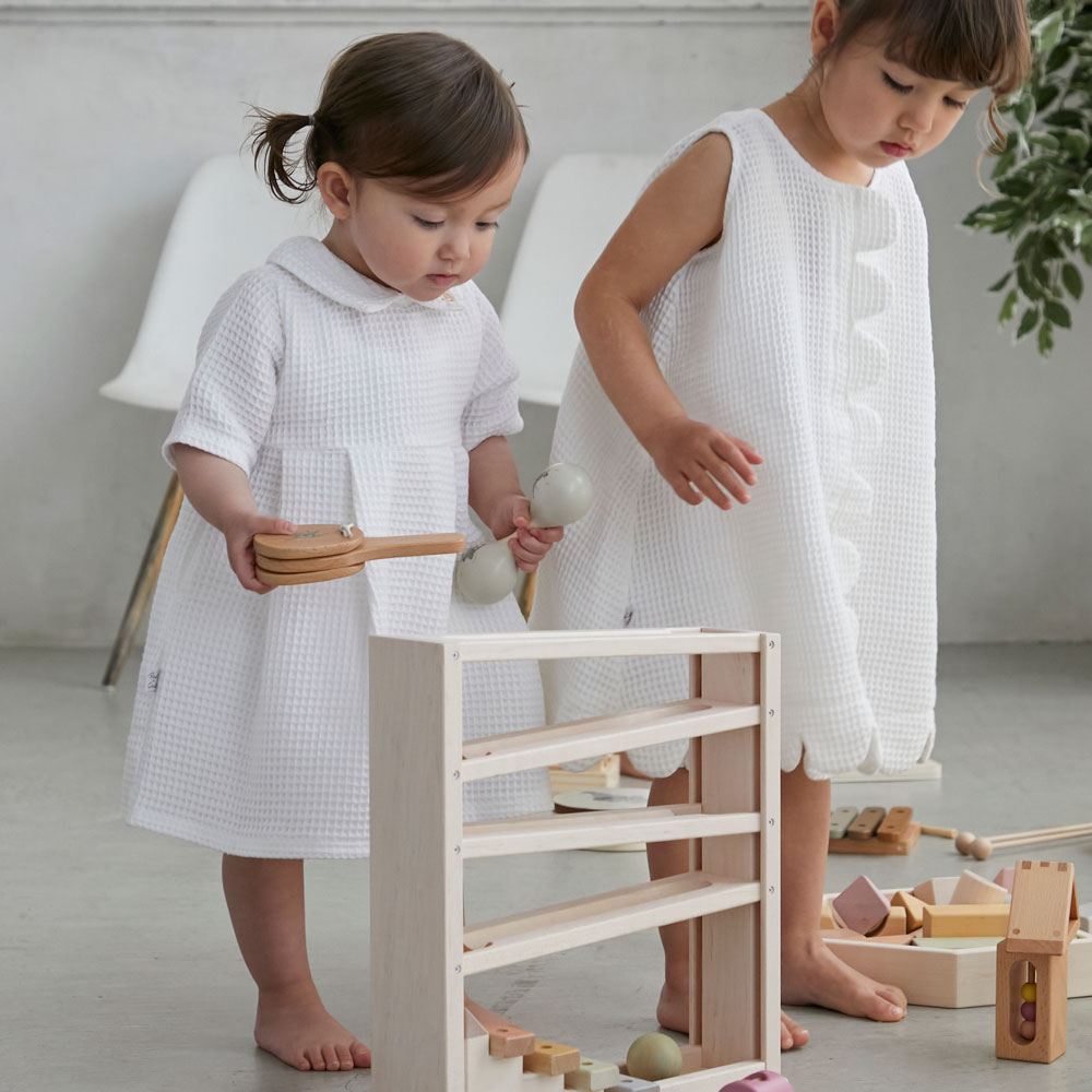 Premium Waffle COLLAR ONE PIECE＜80 / 90 / 100＞