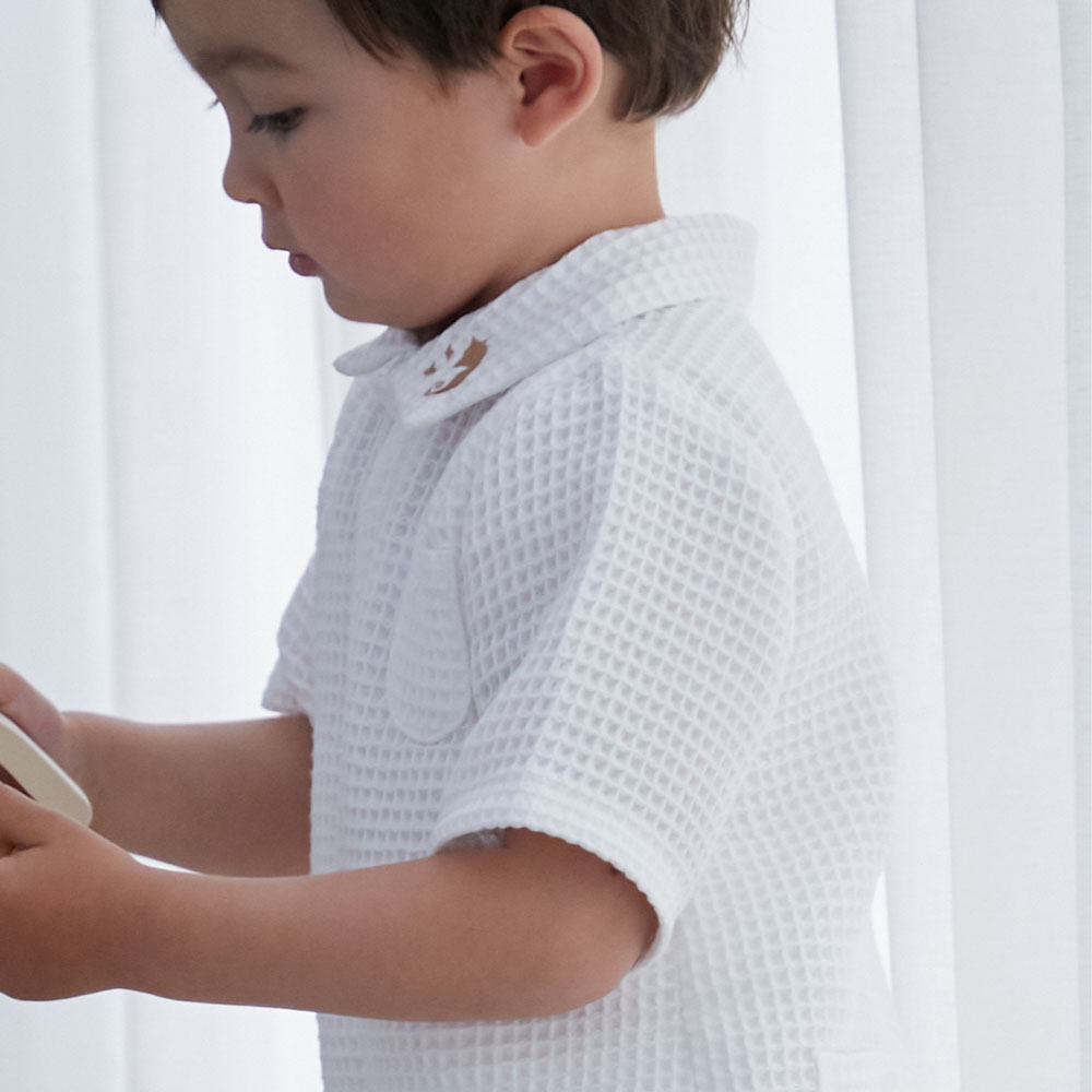 Premium Waffle COLLAR ALL＜80 / 90 / 100＞