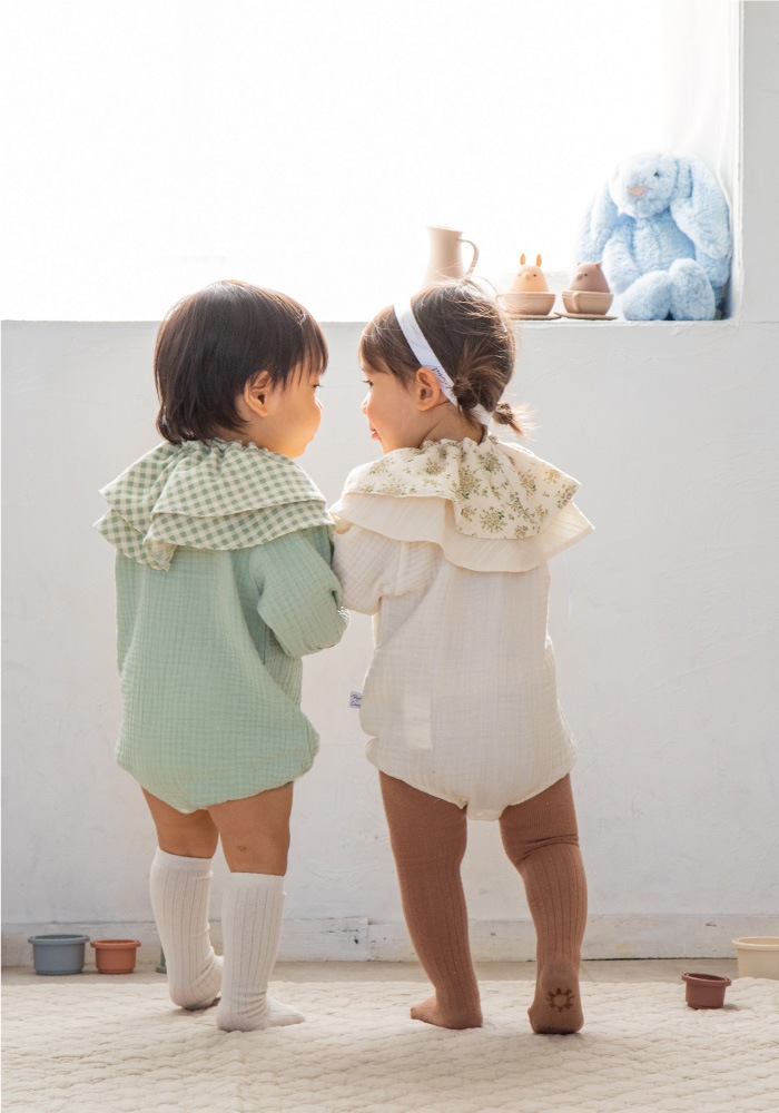 Triple Gauze Rompers
