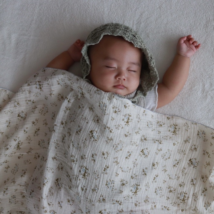 【ギフト3点セット】Gauze Swaddle + handkerchief