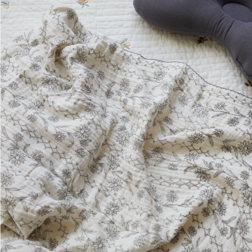 Cotton Triple Gauze Blanket 【100*120】