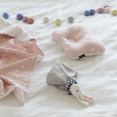 Baby Pillow / Mary Dot -Pink