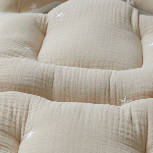 Premium Line /  6layer Gauze Embroide Starmoon -Beige