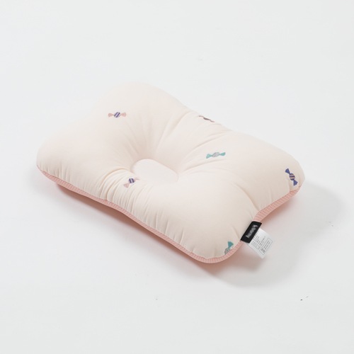 Baby Pillow /Premium_Embroied Candy-Pink