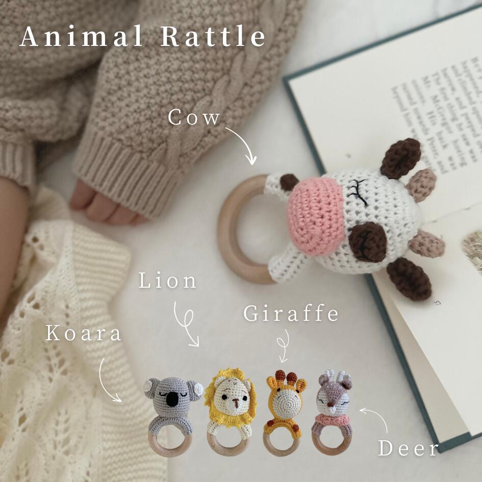 [Gift Set] Cotton Knit Romper & Blanket & Toy set