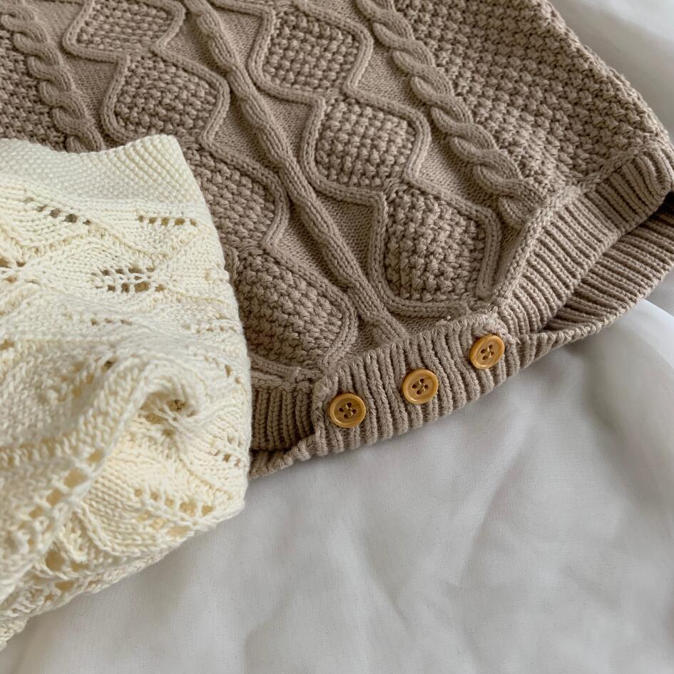 [Gift Set] Cotton Knit Romper & Blanket & Toy set