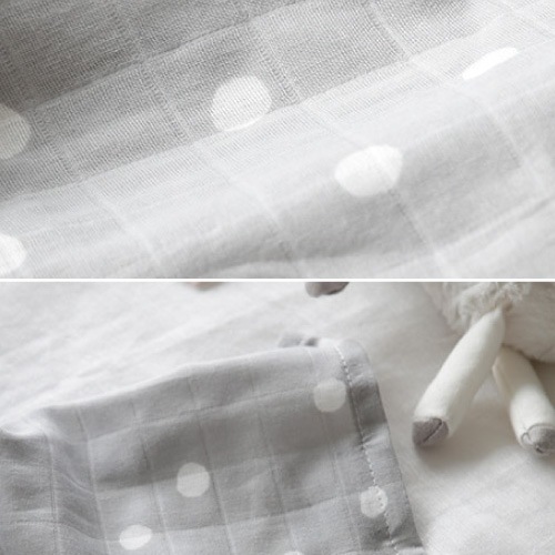 Premium Gaze Blanket /  Marydot-Gray