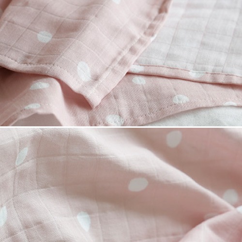 Premium Gaze Blanket /   Marydot-Pink