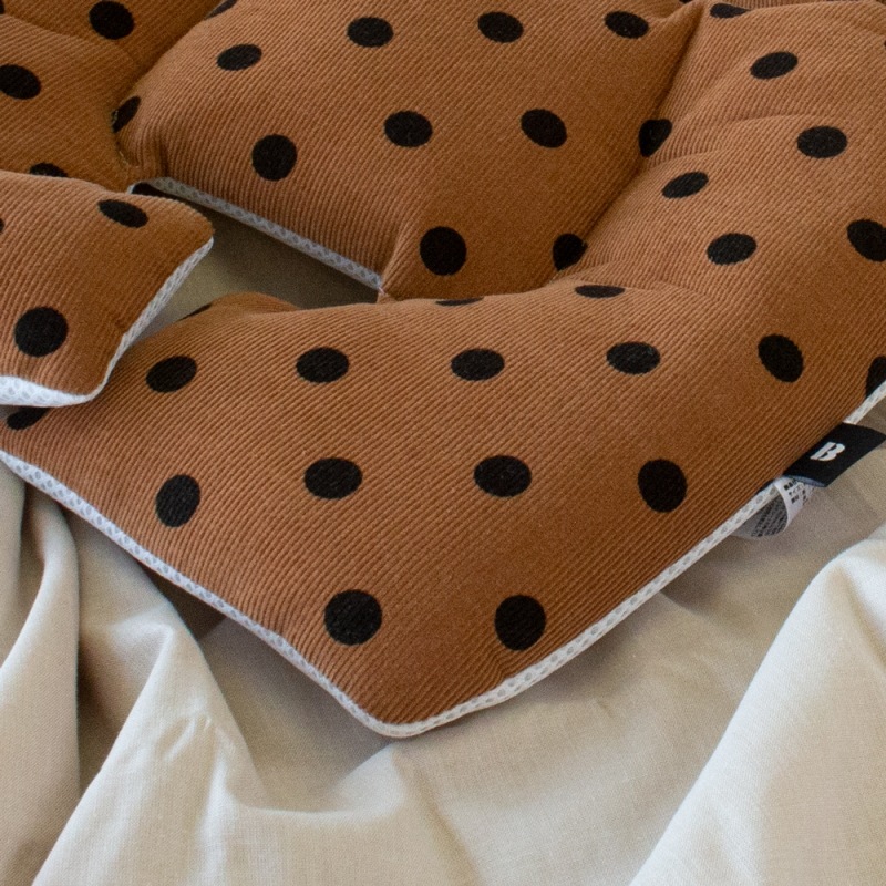 Designers Line / Corduroy Dot-Brown