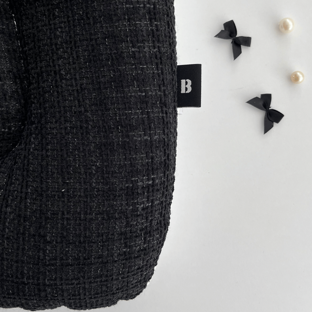 fuwa-chali_Cozy Tweed Tidy Black