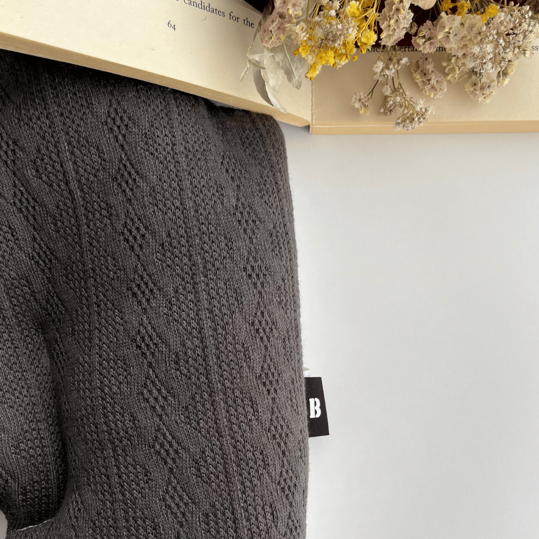 fuwa-chali_Cable Knit-Moss Grey