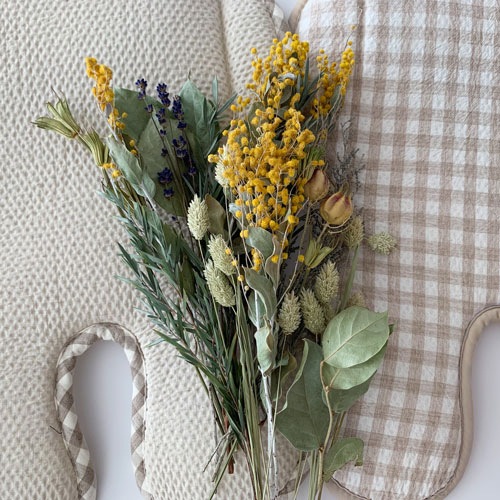 Premium Air_Comfort Linen-Check Beige