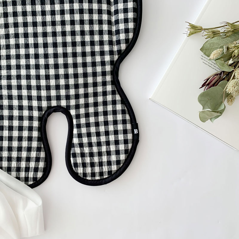 Premium Air_Comfort Linen-Check Black