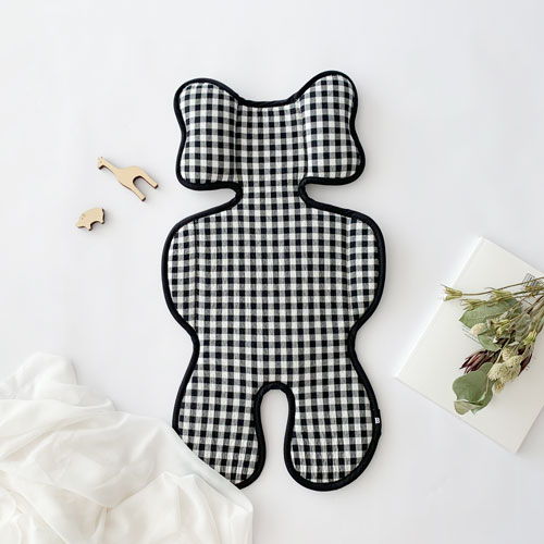 Premium Air_Comfort Linen-Check Black