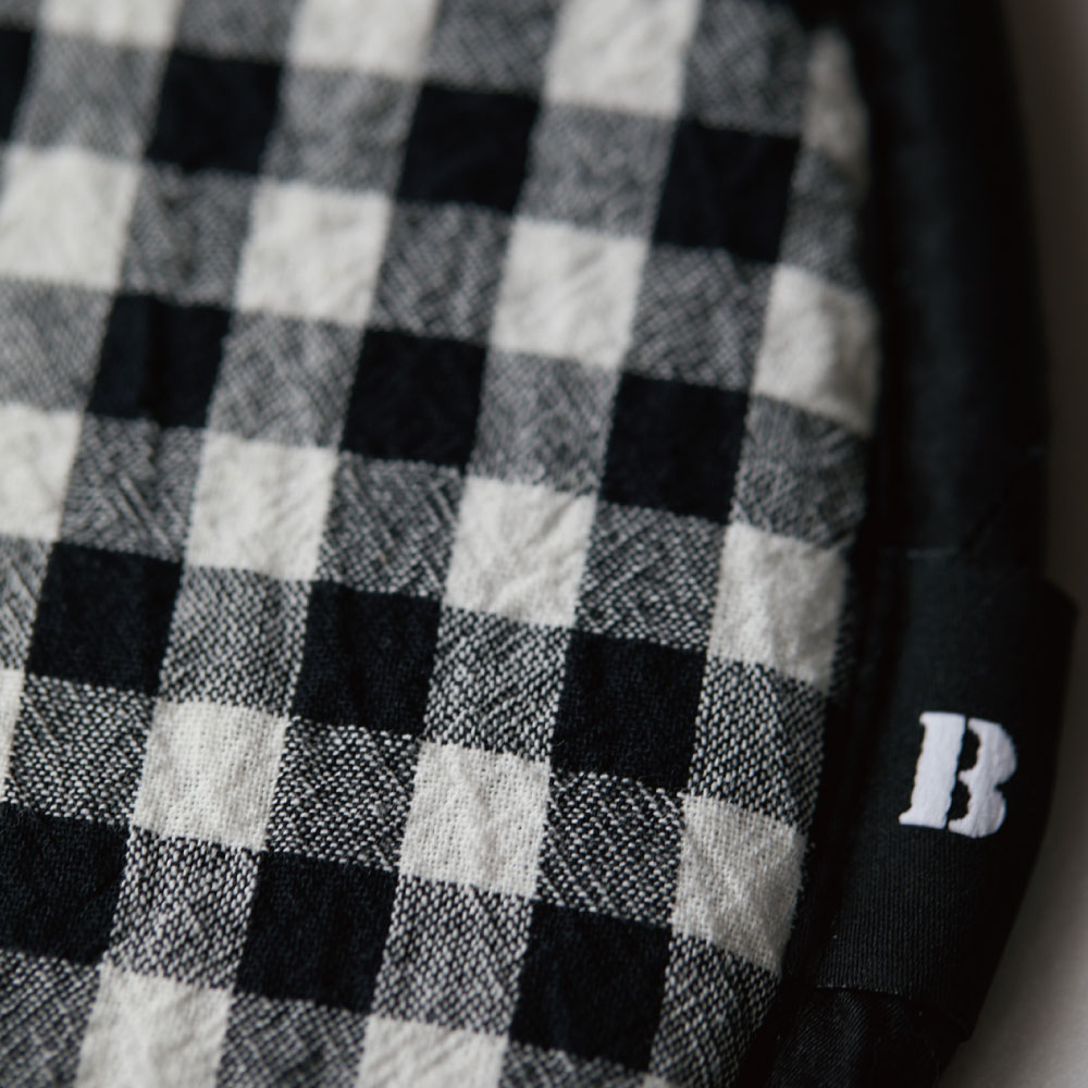 Premium Air_Comfort Linen-Check Black