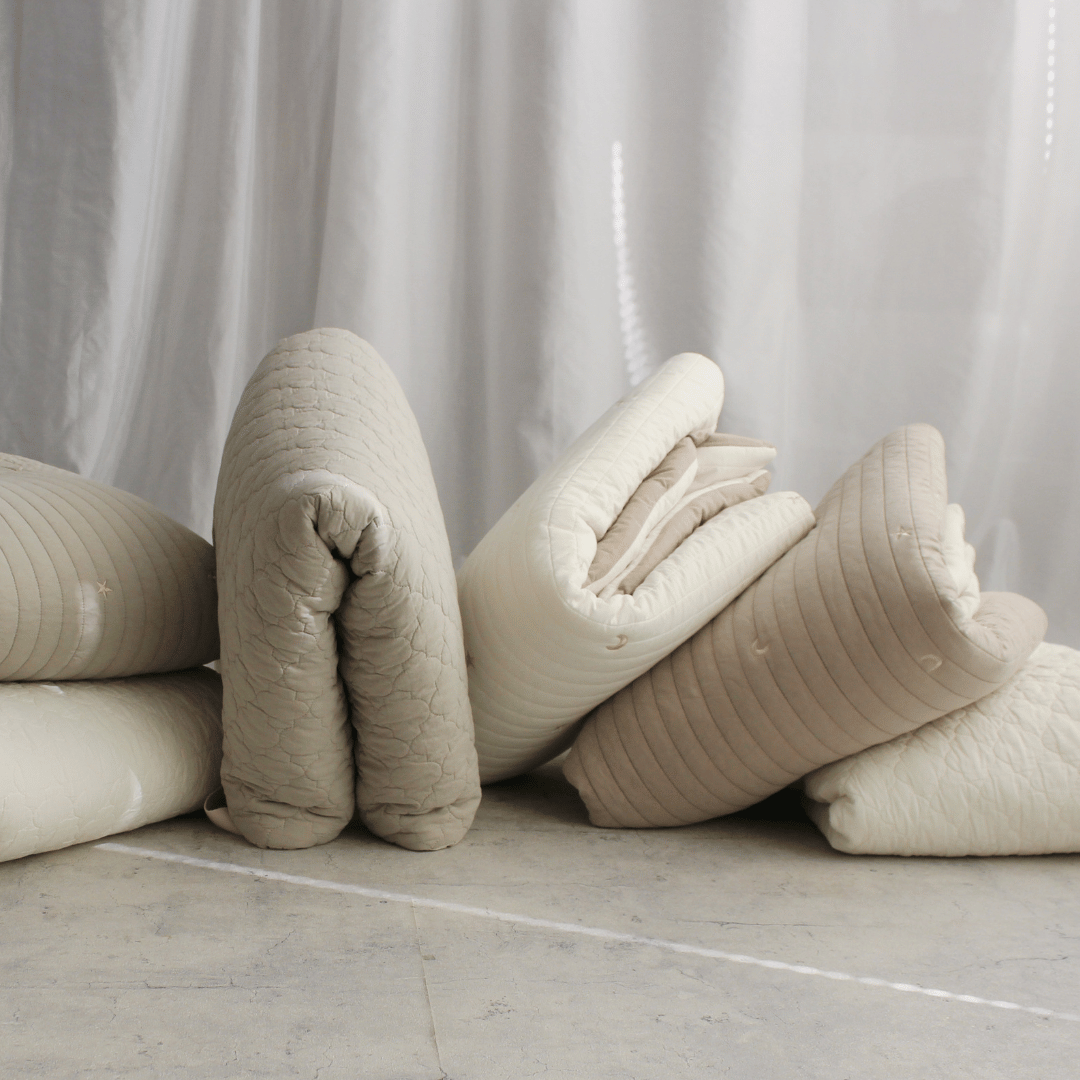 mela-B Napmat Essential Ivory Star&Moon