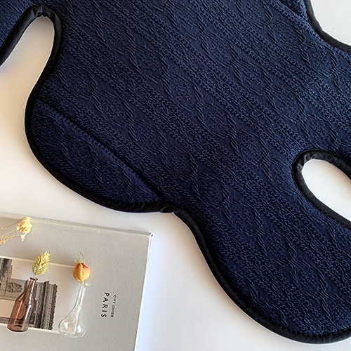 Premium Air_Jacquard Summer Knit-Navy