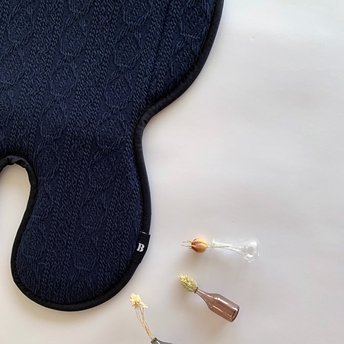 Premium Air_Jacquard Summer Knit-Navy