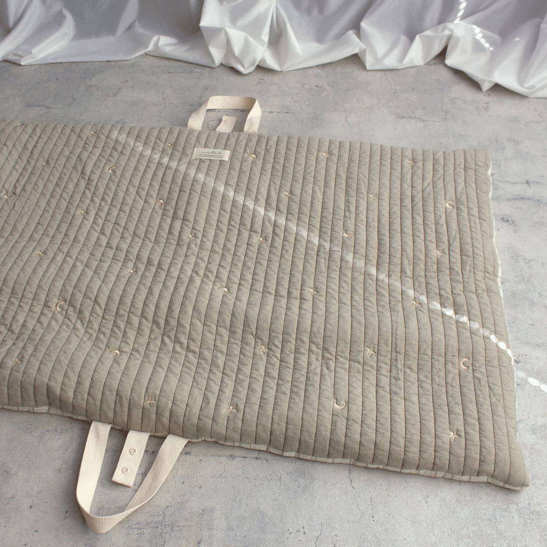 mela-B Napmat Essential Mashgrey Star&Moon