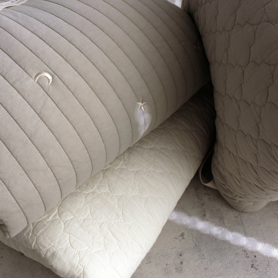 mela-B Roundmat Essential Beige Star&Moon