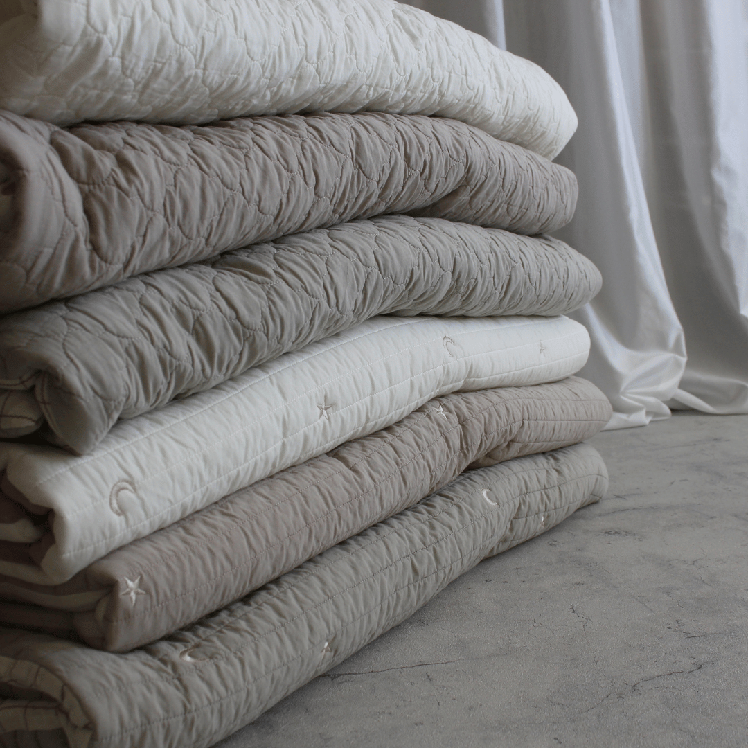 mela-B Roundmat Essential Beige Star&Moon