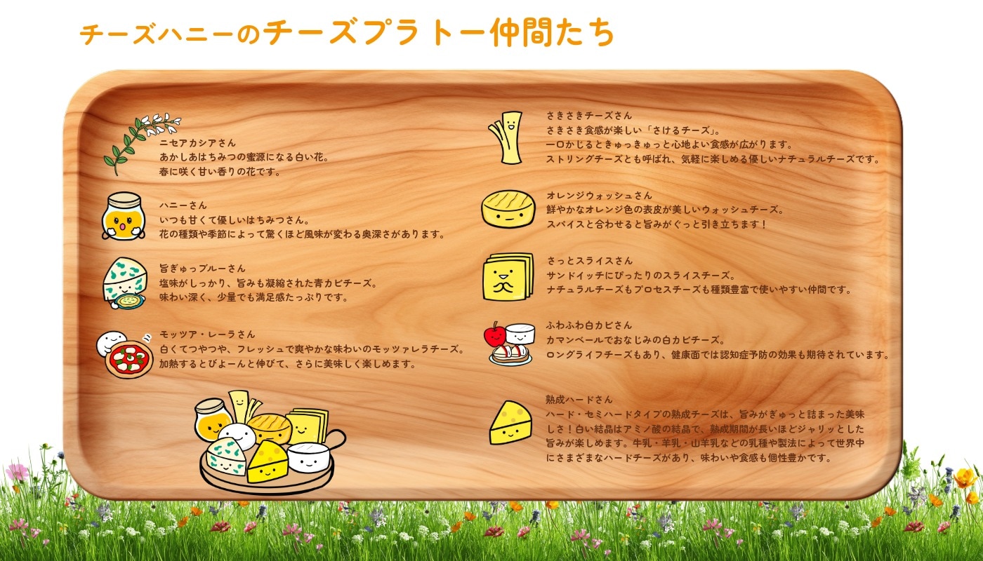 チーズハニーオリジナルマルシェバッグ