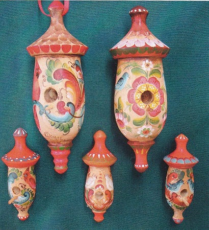 GAY-59 Bird House Ornaments