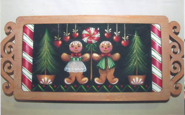 RW-144 Mini Gingerbread Tray