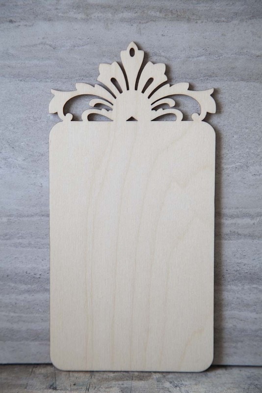 WD-629  8" x 4" sunburst laser top board