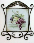 NOMI-AY9 PS-105 Yellow apples & grapes still life|委託販売（特価）|蚤の市(特価）