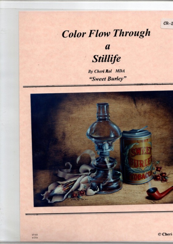 NOMI-AY123 Color floe through a stillife