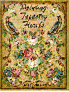 BK-183 Painting tapestry florals