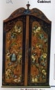 JW-123 Telemark Rosemaling Cabinet JP3068