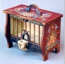 JW-76 Red bird cage JP1026|Jo Sonja Jansen|アクリルパターンパケット