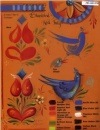 JW-L65 Bluebird'S  red tulipsラミネート JL9012|Jo Sonja Jansen|アクリルパターンパケット