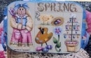 KH-15 Basket full of spring|Kim Hogue|アクリルパターンパケット