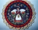 RW-54 Garden tapestry angel|Rosemary West|アクリルパターンパケット