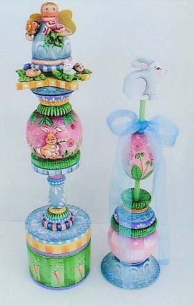 RW-68 Easter Angel topiary