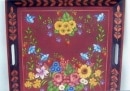RW-82 Large Floral Tray|Rosemary West|アクリルパターンパケット