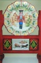 RW-122 Nutcracker Village Plate