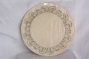 WDP-17 Round Plate with Decorative Scroll 16 |プレート|素材