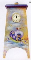 WD-441 The Owl & The Pussycat(JW-161)パターン付き|時計|素材