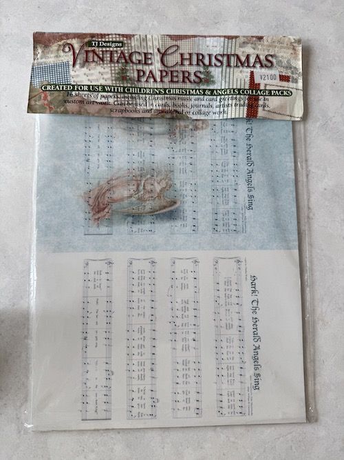 Z-P16 Vintage Christmas Paper Pack