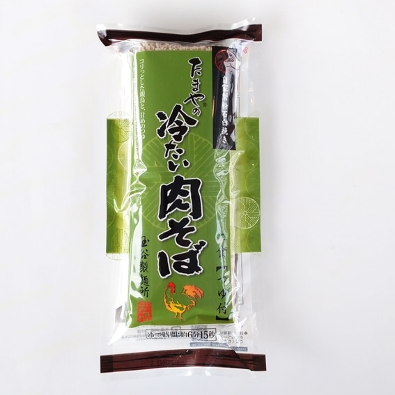たまやの　冷たい肉そば