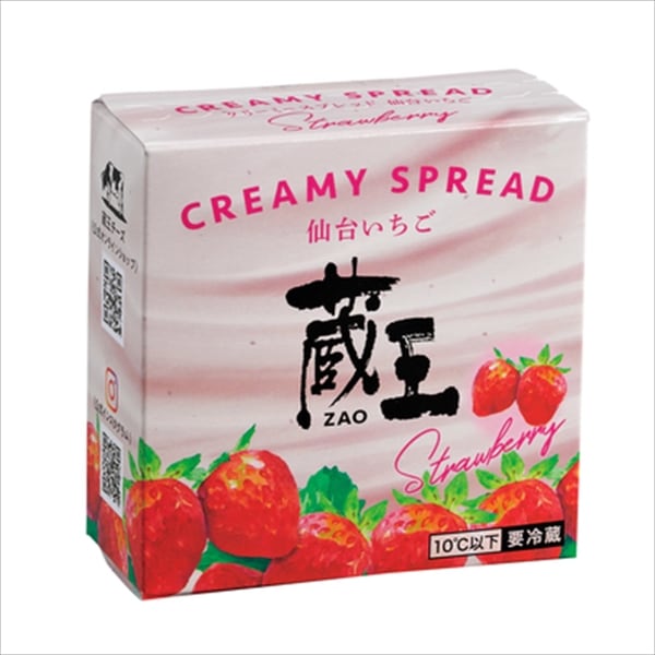 ≪冷蔵便≫蔵王　クリーミースプレッド　仙台いちご