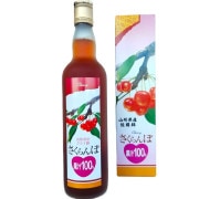 さくらんぼ果汁100%ジュース