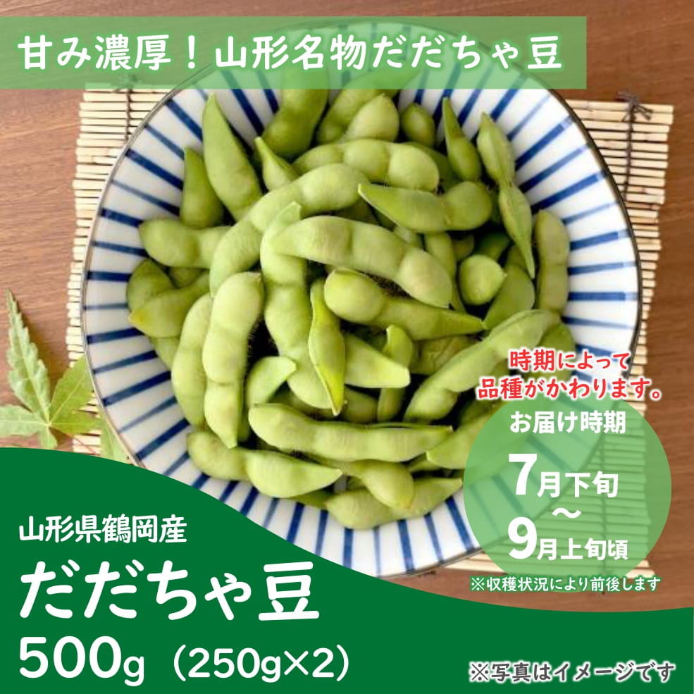 ED-01】だだちゃ豆 500g（250g×2袋） | だだちゃ豆 | チェリーランドさ