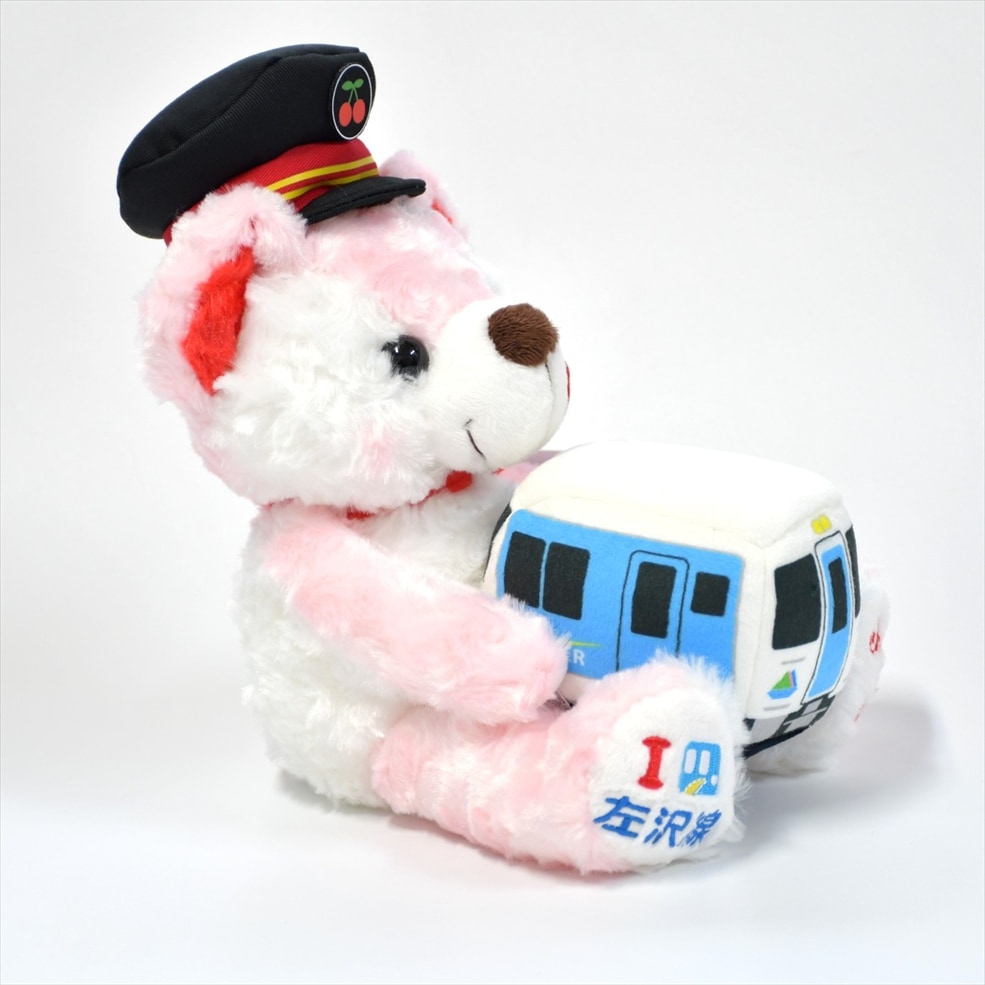 左沢線チェリーランドコラボ ご当地ベア Sサイズ | グッズ・民工芸品
