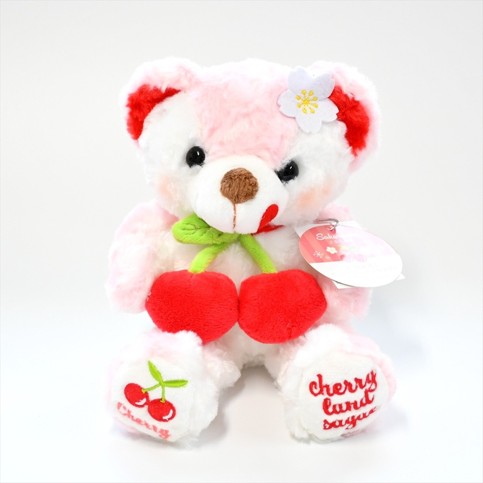 山形さくらんぼ×GOTOUCHI BEAR ご当地ベア山形さくらんぼ Sサイズ